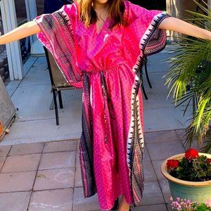 Mojave Closet Reworked Kimono Garden Dress